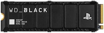 Western Digital 2TB SN850P NVMe M.2 SSD Officially Licensed Storage Expansion for PS5 Consoles, up to 7,300MB/s, with heatsink - WDBBYV0020BNC-WRSN